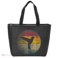 Hummingbird Bird Gift Retro Style Tote Bag thumb 0