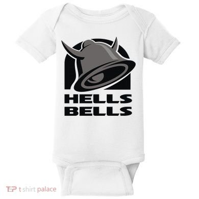 Hells Bells Baby Bodysuit