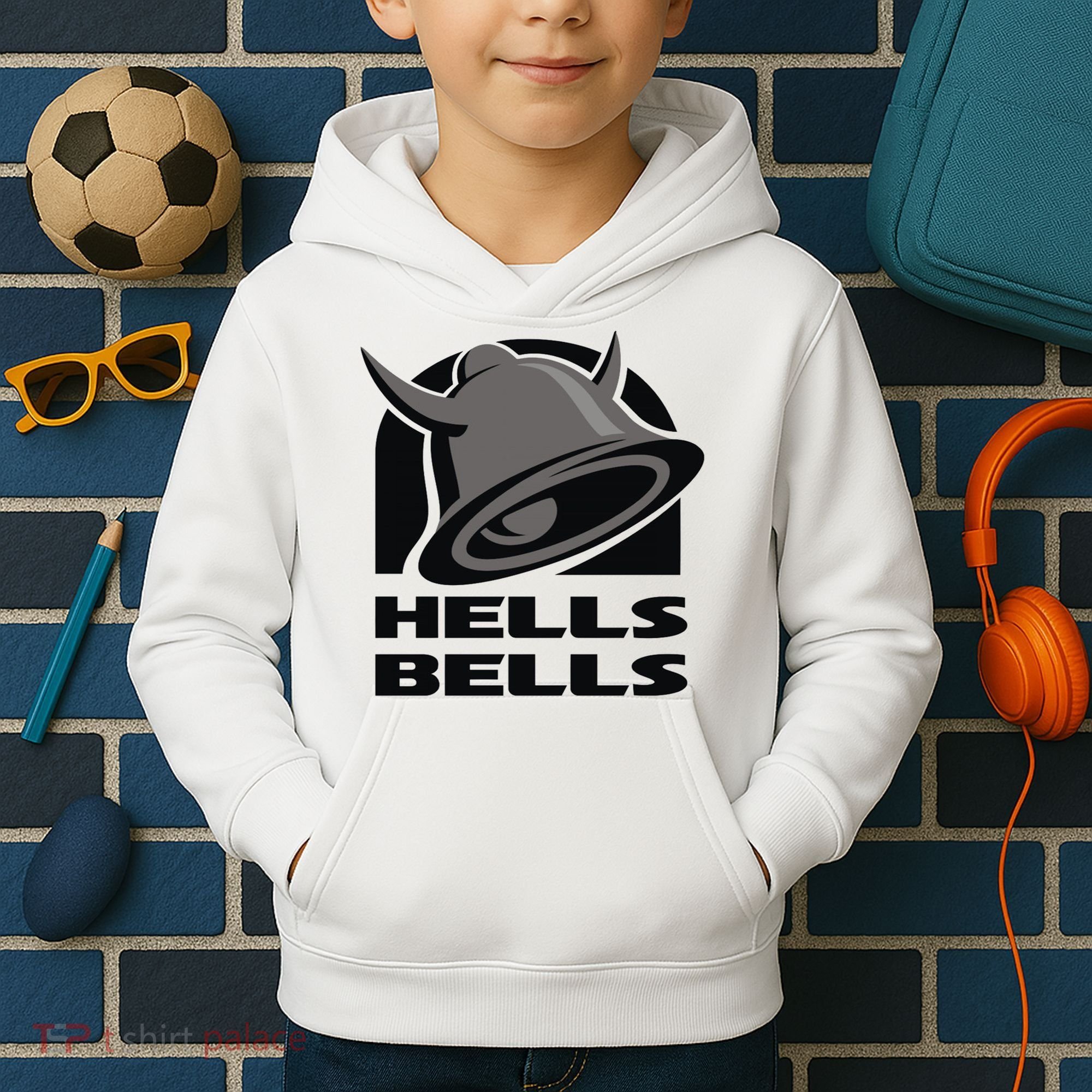 Hells Bells Kids Hoodie