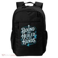 Healed By His Hands Prostate Cancer Awareness Backpack thumb 0