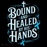 Healed By His Hands Prostate Cancer Awareness Coffee Mug thumb 5