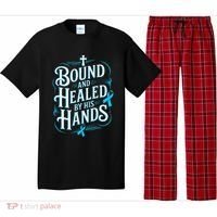 Healed By His Hands Prostate Cancer Awareness Pajama Set thumb 0
