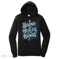 Healed By His Hands Prostate Cancer Awareness Women's Hoodie thumb 0