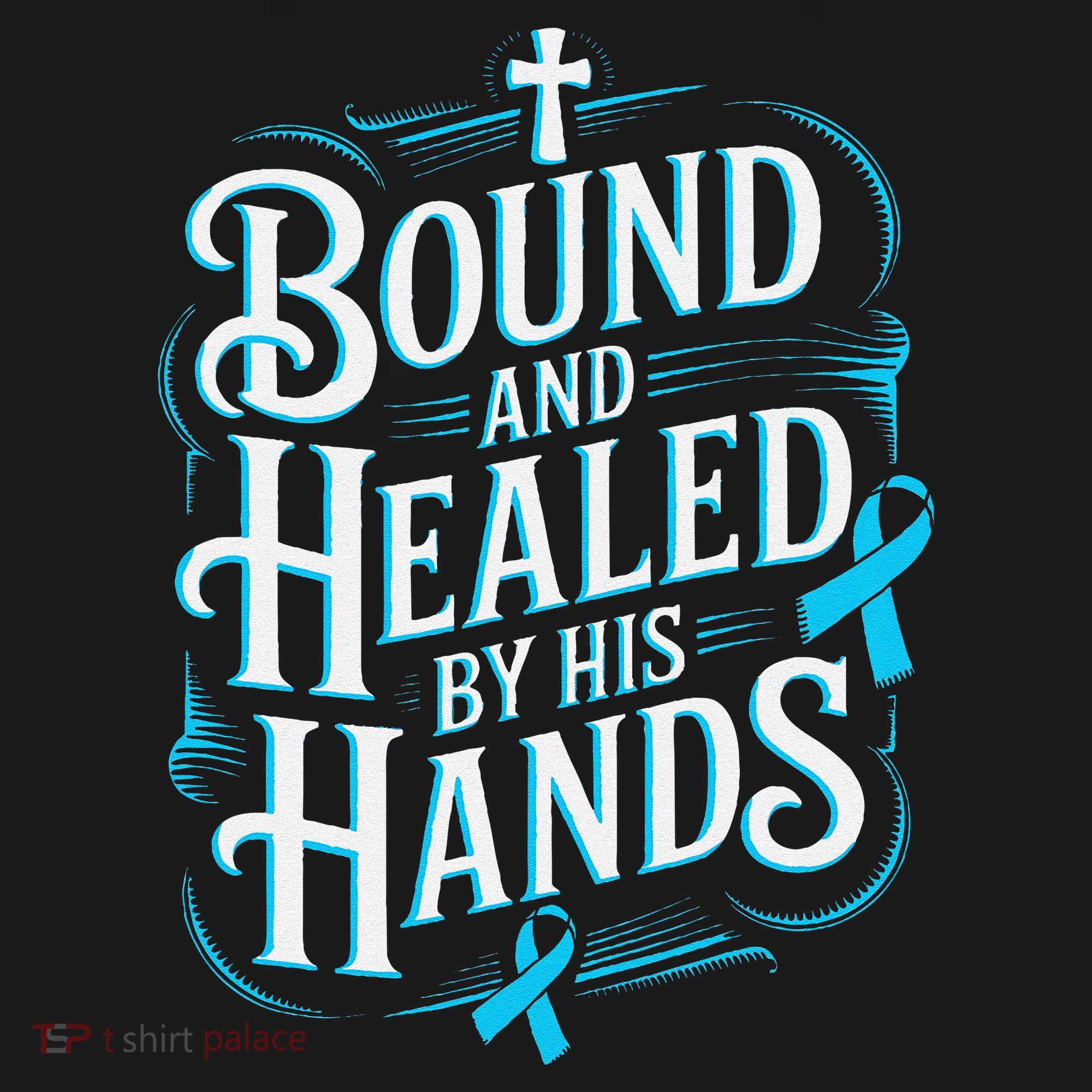 Healed By His Hands Prostate Cancer Awareness Women's Tank Top