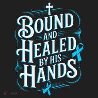Healed By His Hands Prostate Cancer Awareness Hat thumb 2