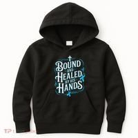 Healed By His Hands Prostate Cancer Awareness Kids Hoodie thumb 0