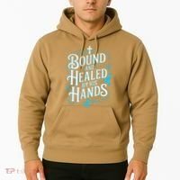 Healed By His Hands Prostate Cancer Awareness Hoodie thumb 2