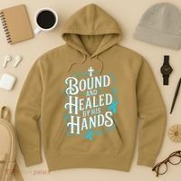 Healed By His Hands Prostate Cancer Awareness Hoodie thumb 3