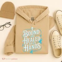 Healed By His Hands Prostate Cancer Awareness Hoodie thumb 4