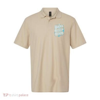 Healed By His Hands Prostate Cancer Awareness Polo