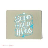 Healed By His Hands Prostate Cancer Awareness Mousepad thumb 0