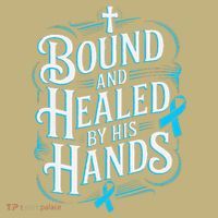 Healed By His Hands Prostate Cancer Awareness Mousepad thumb 1