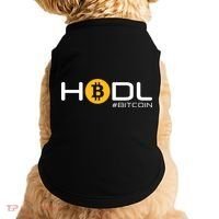 Hodl Bitcoin Doggie Tank thumb 0