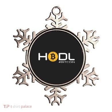 Hodl Bitcoin Ornament