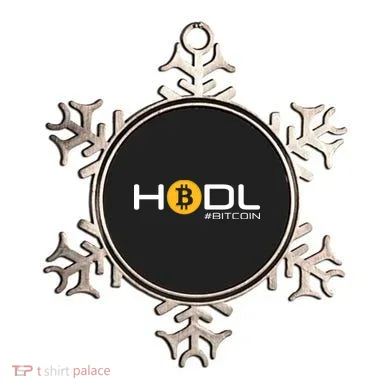 Hodl Bitcoin Ornament