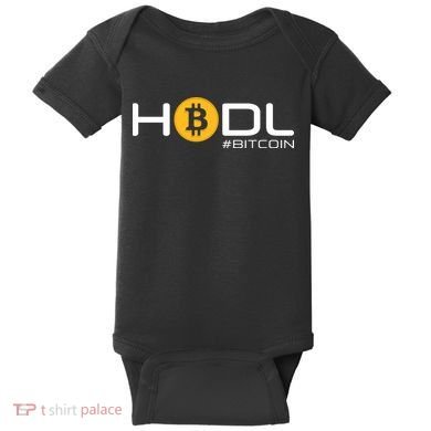 Hodl Bitcoin Baby Bodysuit