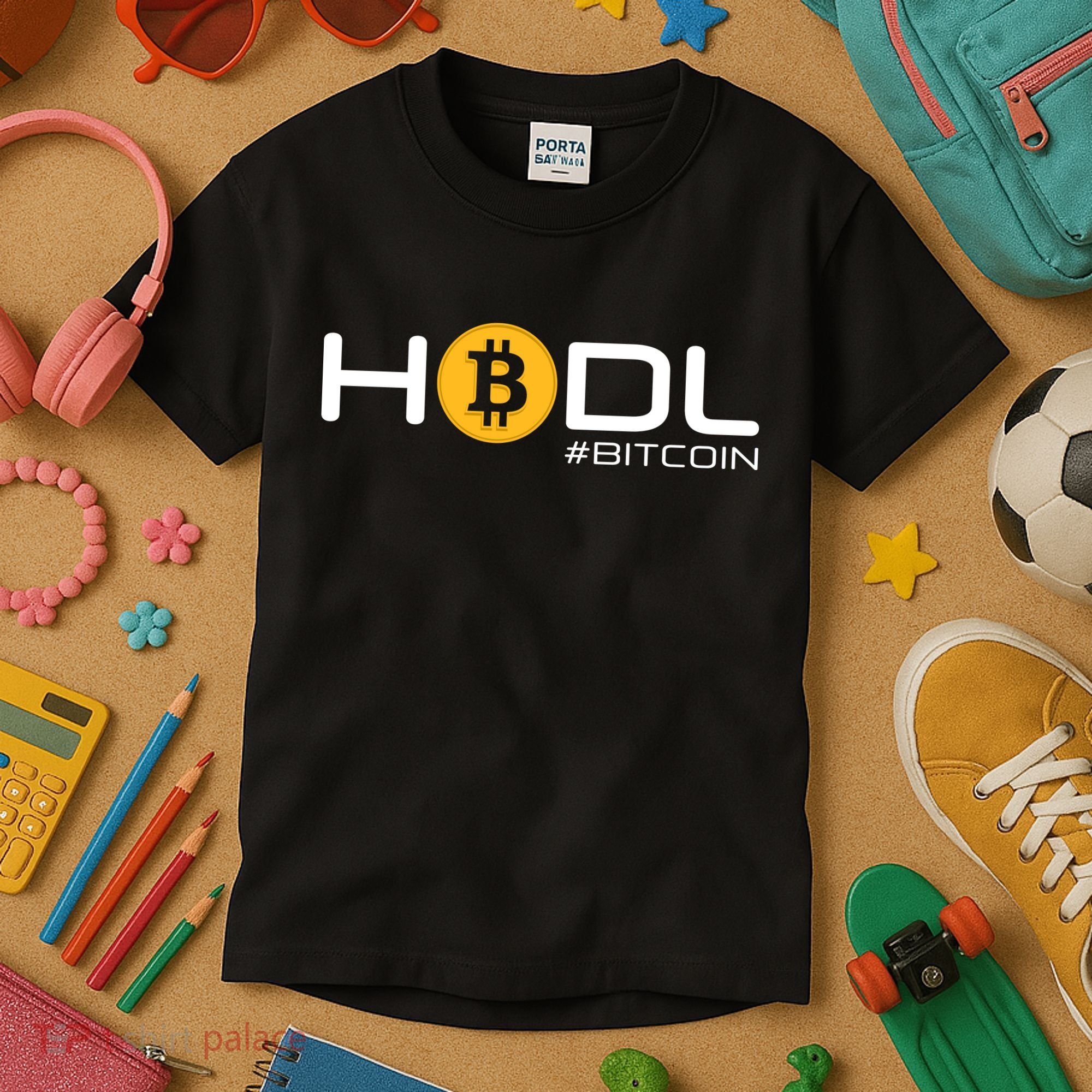 Hodl Bitcoin Kids T-Shirt