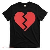 Heartbreak Broken Heart Graphic Print Chic Stylish Fashion T-Shirt thumb 0