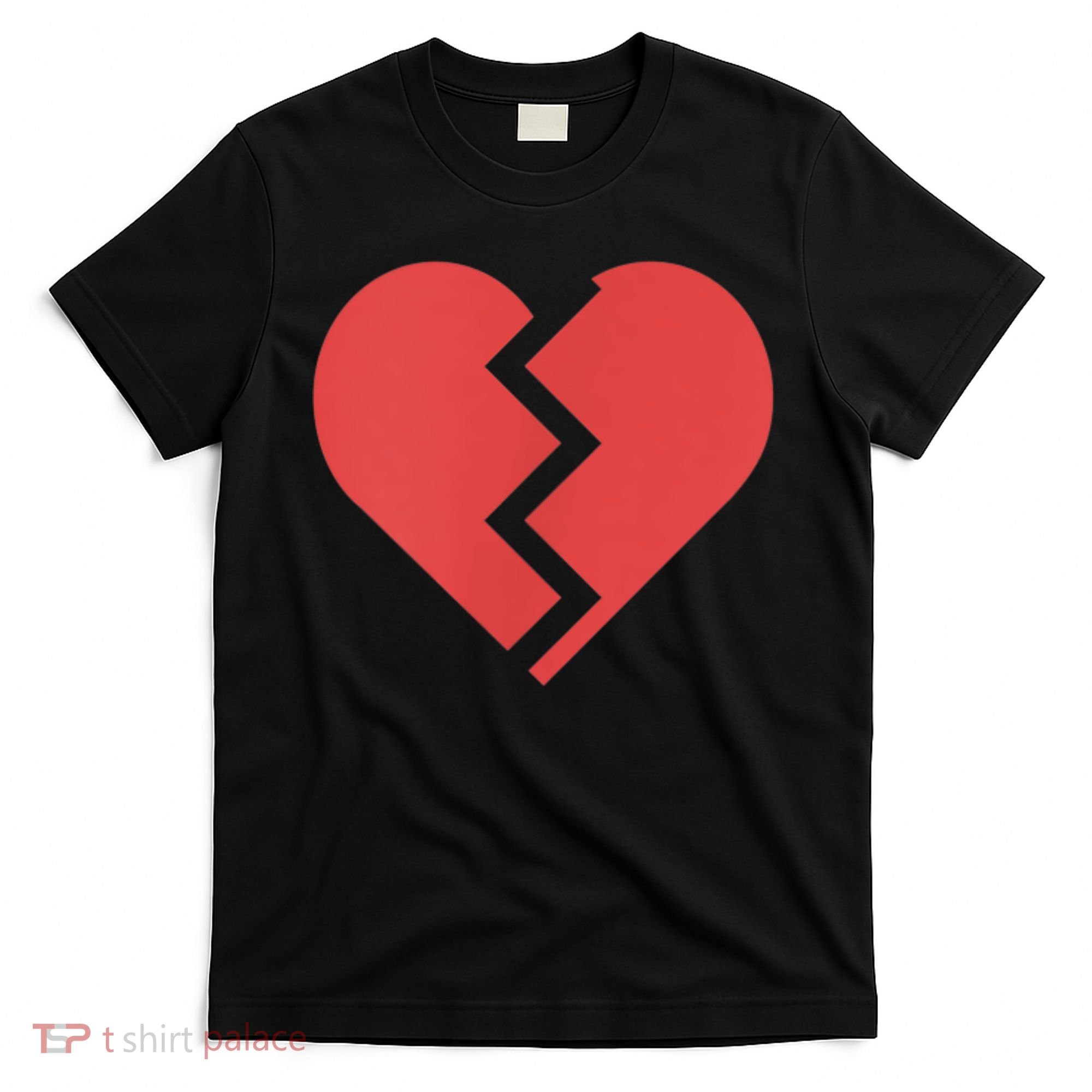 Heartbreak Broken Heart Graphic Print Chic Stylish Fashion T-Shirt