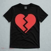 Heartbreak Broken Heart Graphic Print Chic Stylish Fashion T-Shirt thumb 5