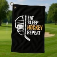 Hockey Boy Golf Towel thumb 1