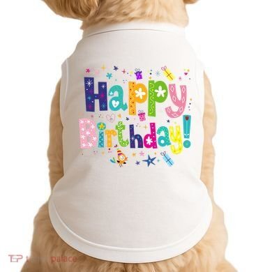 Happy Birthday Doggie Tank