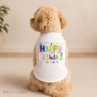 Happy Birthday Doggie Tank thumb 2
