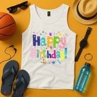 Happy Birthday Tank Top thumb 4