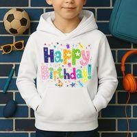 Happy Birthday Kids Hoodie thumb 2