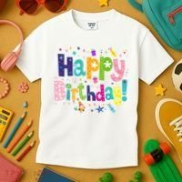 Happy Birthday Kids T-Shirt thumb 3