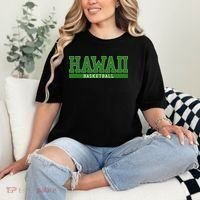 Hawaii Basketball Comfort Colors T-Shirt thumb 2