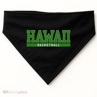 Hawaii Basketball USA-Made Doggie Bandana thumb 0