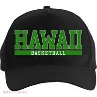 Hawaii Basketball Five-Panel Snapback Cap thumb 0