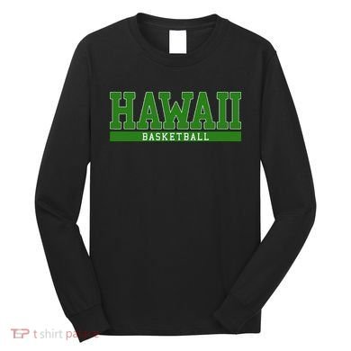 Hawaii Basketball Long Sleeve Shirt