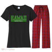 Hawaii Basketball Women's Flannel Pajama Set thumb 0