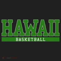 Hawaii Basketball Urban Oversized Heavyweight T-Shirt thumb 2