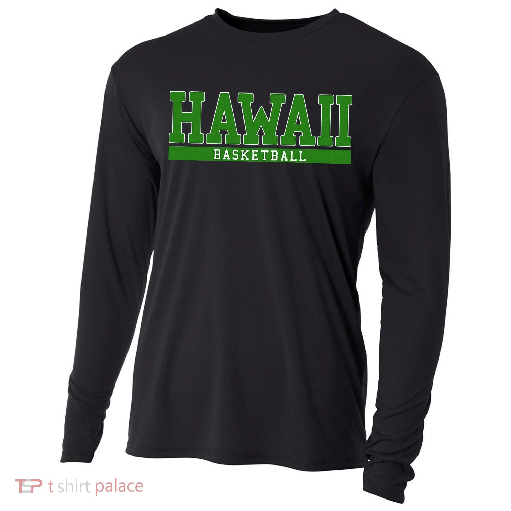 Hawaii Basketball Cooling Performance Long Sleeve Crew