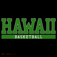Hawaii Basketball Ornament thumb 1