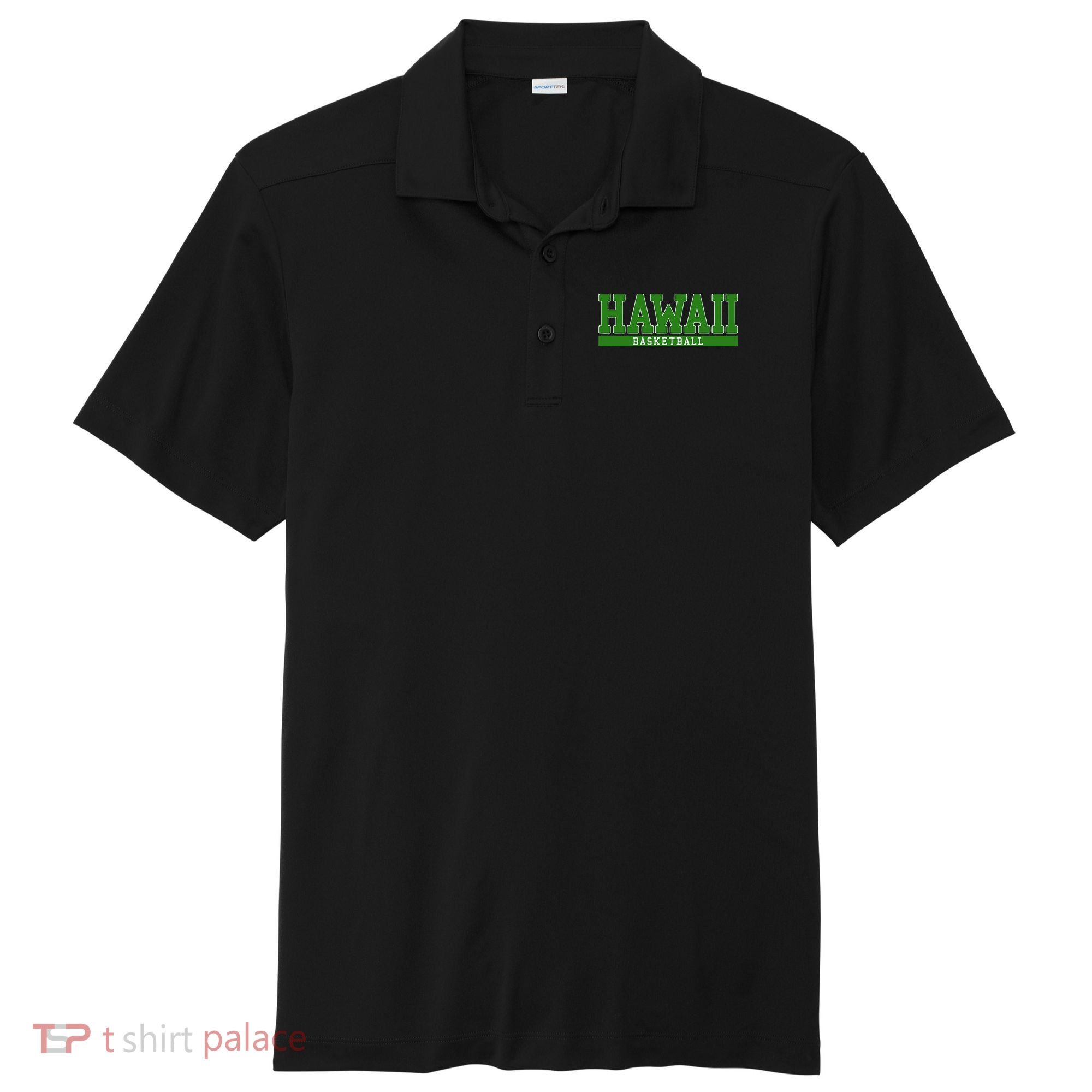 Hawaii Basketball Sport-Tek Posi-UV Pro Polo