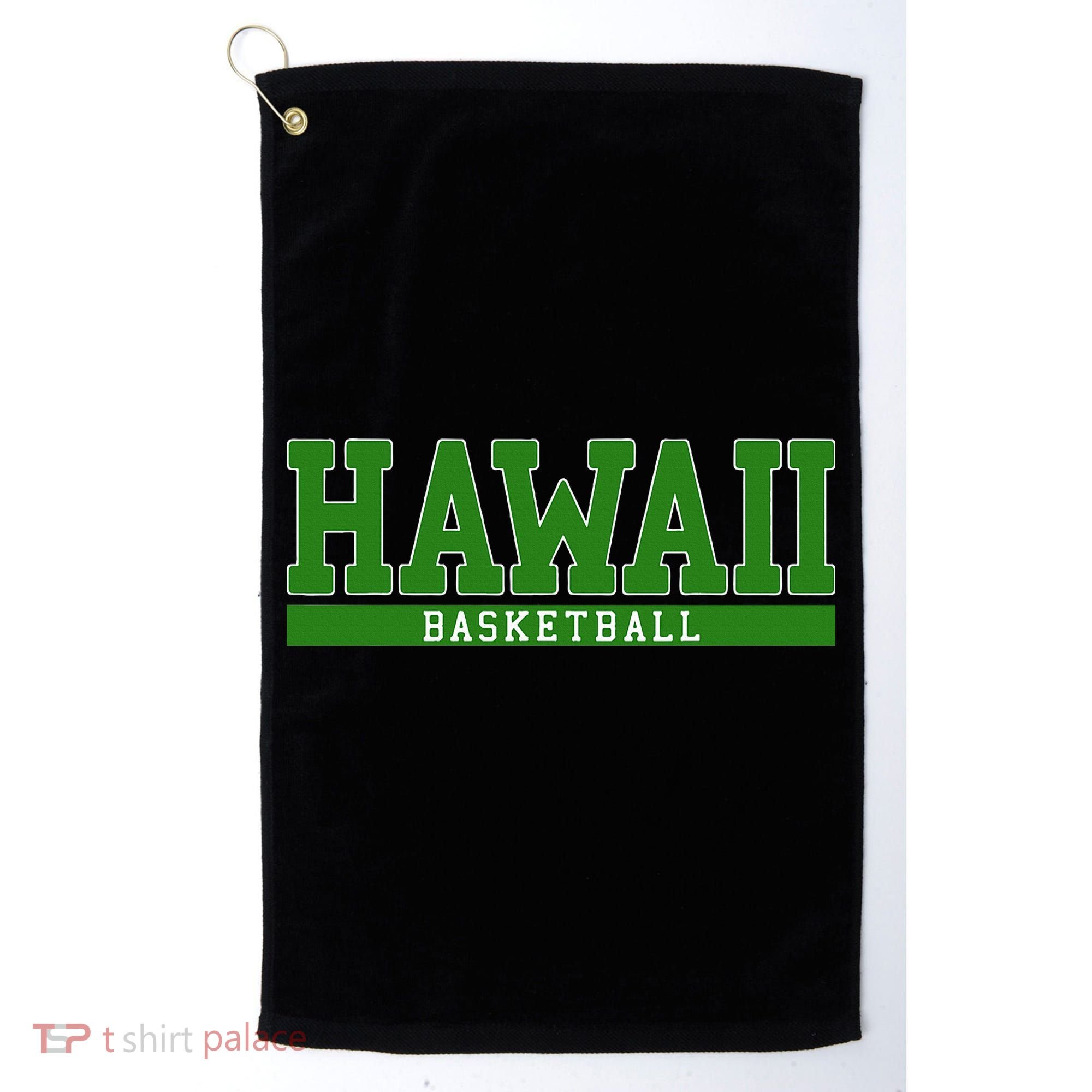 Hawaii Basketball Golf Towel