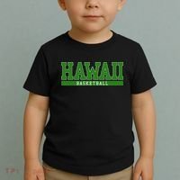 Hawaii Basketball Toddler T-Shirt thumb 2