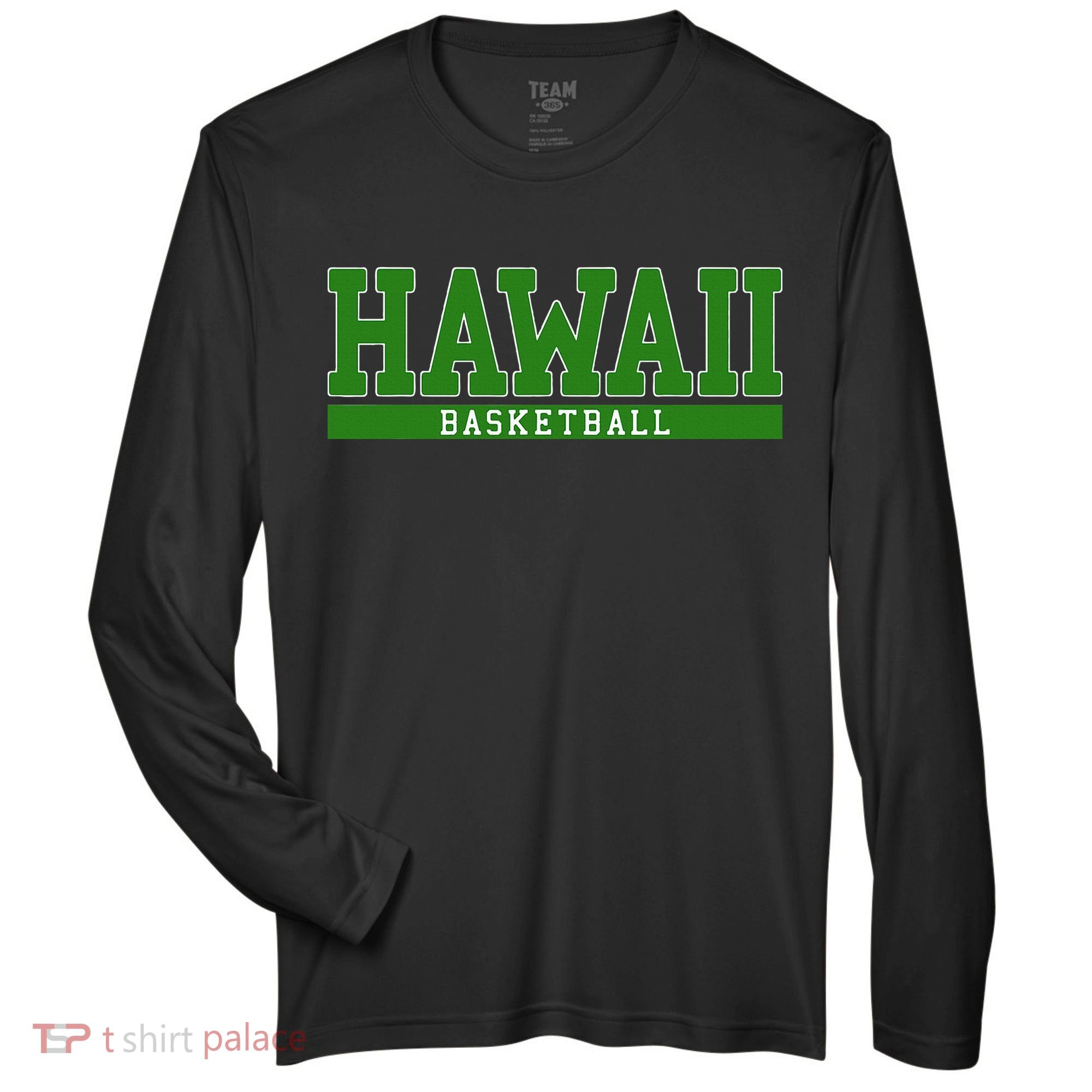 Hawaii Basketball Zone Performance Long-Sleeve T-Shirt