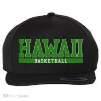 Hawaii Basketball Wool Snapback Cap thumb 0
