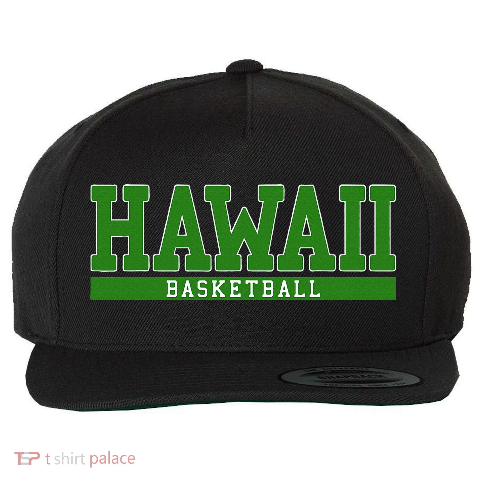 Hawaii Basketball Wool Snapback Cap