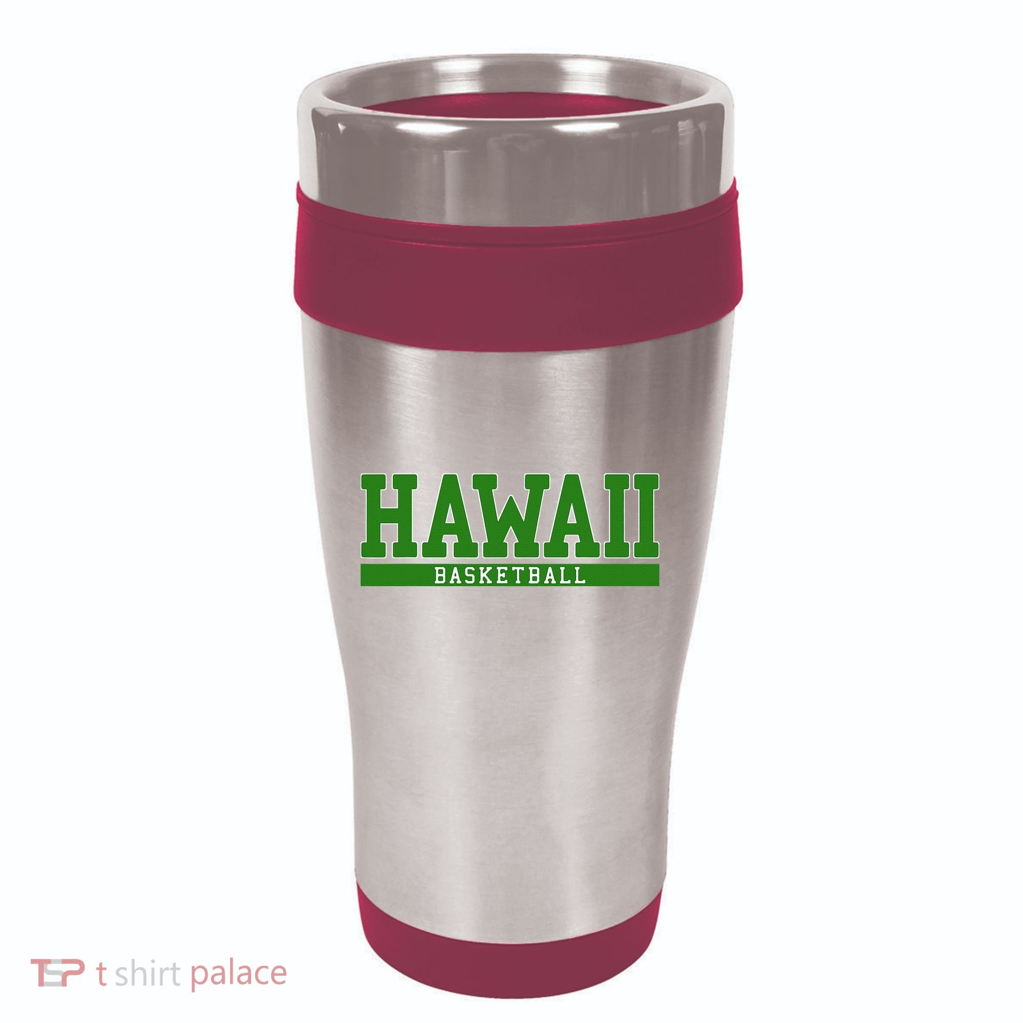 Hawaii Basketball 16oz Travel Tumbler