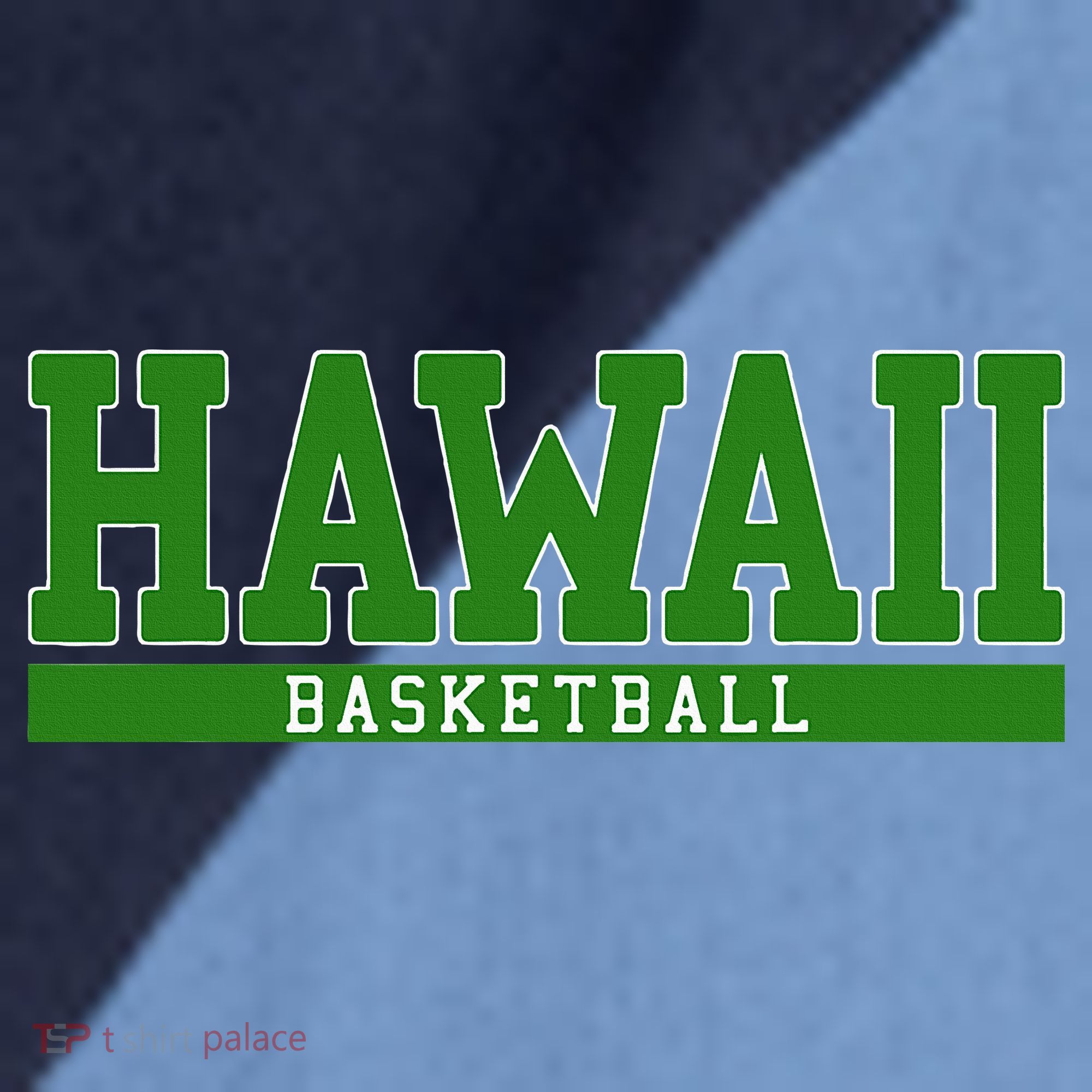 Hawaii Basketball Raglan Baseball Sleeve Shirt
