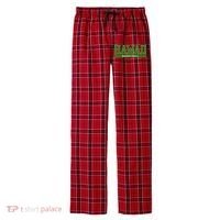 Hawaii Basketball Men's Flannel Plaid Pajama Pants thumb 0