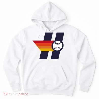 Houston Baseball H Retro Vintage Hoodie