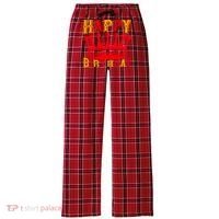 Happy Birthday Women's Flannel Plaid Pajama Pants thumb 0