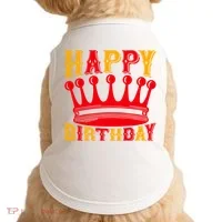 Happy Birthday Doggie Tank thumb 0